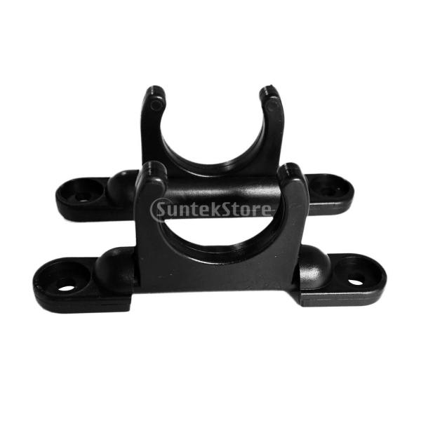 説明:強力で耐久性のあるナイロンスプリットパドルロッドホルダークリップ2個直径1.06-1.18 "/ 27-30mmのロッド/チューブに適合使いやすくインストールも簡単確実な取り付けを保証するツイン固定穴多くのDIYプロジェクトに最適仕様...