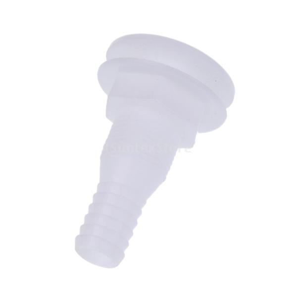 説明:マリン/ボート/ヨット用船体ビルジ継手を介して耐衝撃性に優れた耐久性のあるプラスチック喫水線の下では使用できません 3/4 "ホース用広いフランジ仕様:材質：プラスチックカラー：ホワイト高さ：約。 7.5cm / 2.95 " 外径：...