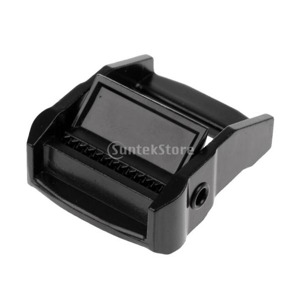 説明: 1/2インチ（38 mm）ウェビング用カムバックル高品質のアルミニウム製、優れた柔軟性と強度と耐久性。ユニークなデザインスタイルで滑らかな外観。 ルーフラックにカヌーやカヤックを固定するために一般的に使用されますあなた自身のネクタイ...