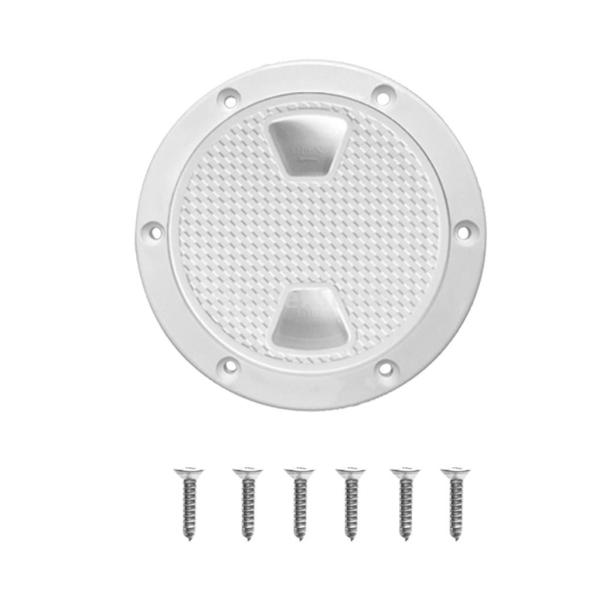 説明:材質：耐久ABS樹脂ポータブル回転設置 UV耐性、アンチエイジング垂直設置と水平設置ツイスト/ねじ込みが簡単仕様:ラウンドユーティリティハッチ6 " カラー：ホワイト内径：151mm / 6 " 外径：198mm / 7.8 " ネッ...