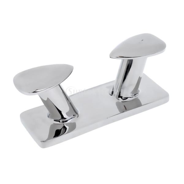 説明:ヘビーデューティーマリングレードキャストソリッド316ステンレススチールダブルホーンボラードクリートベースプレートには固定用の2つのネジ穴があります塩水環境での耐食性.強靭性.耐久性現代の船舶/ボート/ヨットに合致する鏡のような外観の...