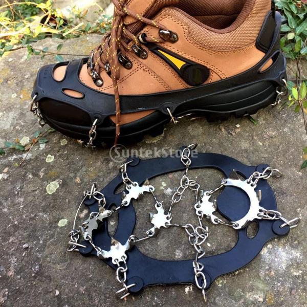 説明: 18歯のステンレススチールスパイクは品種の地形を掘ることができ、鉄骨チェーンは左右に動かないようにすることができ、安全で傷害のない状態に保ちます優れた靭性と強度、曲がりません、固定性能とクライミング性能が優れていますあらゆる種類のス...