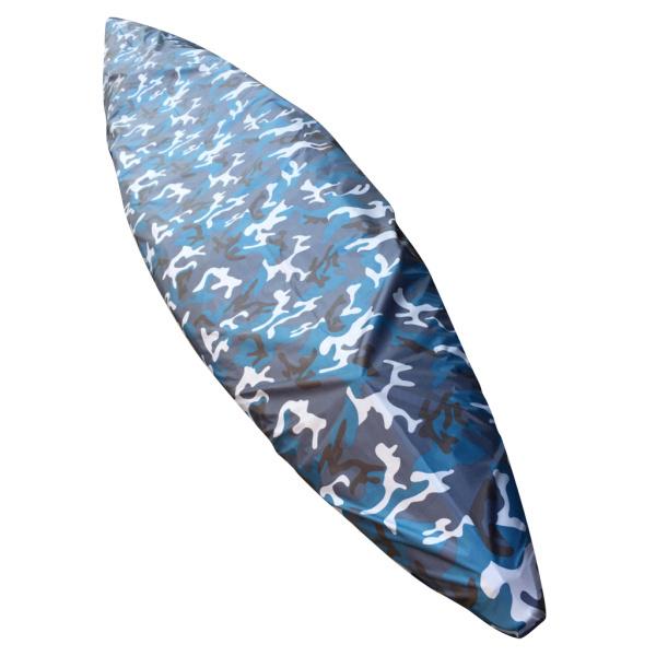 説明:材料:厚手オックスフォード布.銀コーティング.カラー:マリンカモフラージュ防雨.防塵.耐紫外線 - カヤックを清潔に保ちます. ビーチや裏庭のボートを損傷や腐食から長期間保護します. カヤックのために調節すること容易なロールアップそし...