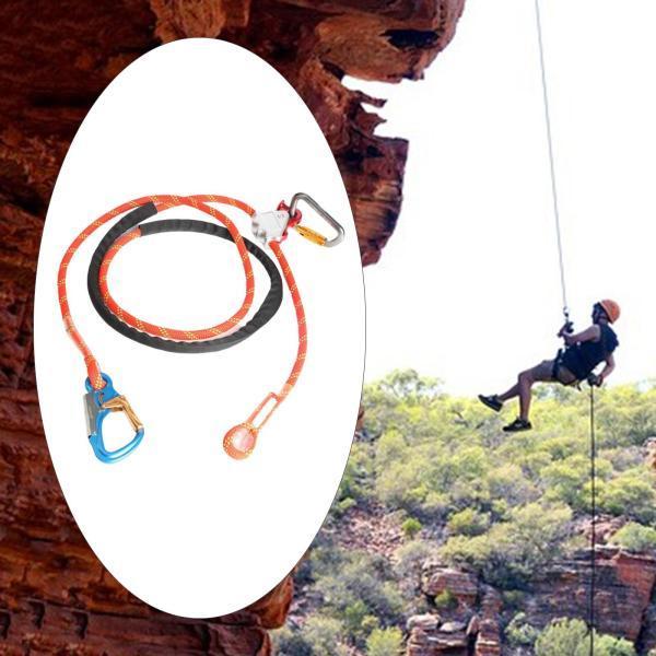 屋外ポジショニングストラップアーボリスト落下阻止キット登山ロープ3M 