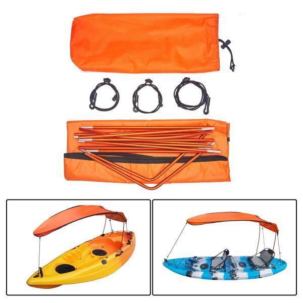 説明:高品質:カヌーサンシェードキャノピー.毎日のメンテナンス用の高品質のカヤックスペアパーツは.優れた日光と雨の保護を提供します.広く使用されている:カバレッジエリアは約8平方フィートです.適用可能ですが.カヌー.アサルトボート.インフレ...