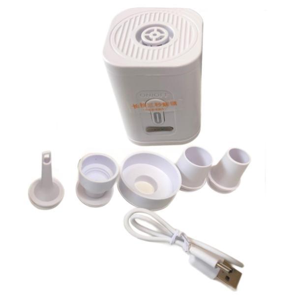 説明:[クイックインフレーター＆デフレーター]ポータブル充電式ポンプは.膨張と収縮が速く.市場に出回っているほとんどのハンドポンプよりも速く.時間を大幅に節約し.待つことなく.生活を楽しめます. [選べる5つの取り外し可能なノズル]電動エア...