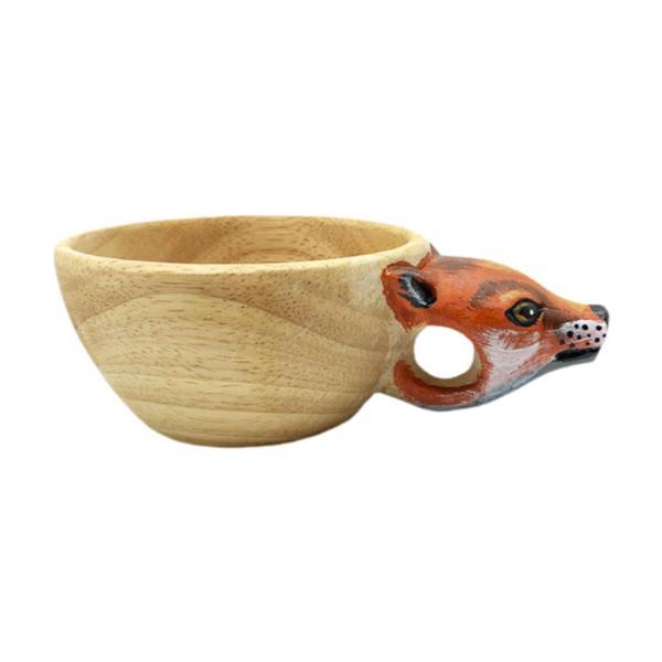 説明:[ユニークな木製動物カップ]: この手描きの木製動物ウォーターカップは.ユニークな飲酒体験を提供します.デザインは魅力的な動物の頭が特徴で.毎日のルーチンに自然のタッチを加えます[アウトドアポータブルカップ]: この木製ウォーターカッ...