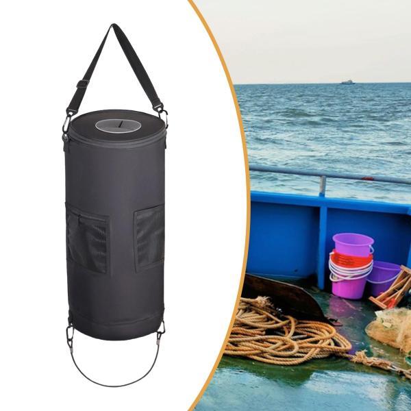 説明:[素材]: このボート用ゴミ箱はオックスフォード布で作られており.ボトル.瓶.缶を投げ入れるための広い開口部があり.頻繁なボート旅行に最適です. [防水]: PVC裏地の防水コーティングが内蔵されており.漏れにくく.こぼれを防ぎ.ボー...