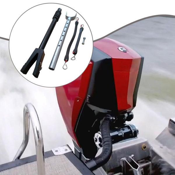 説明:[衝撃吸収]: トランサムセーバーには二重のゴム紐が付いており.輸送中の振動を効果的に軽減し.トランサムへの負担を最小限に抑え.寿命を延ばします. [調節可能な長さ (20.28〜30.7インチ)]: 柔軟な設計で.さまざまなボートや...