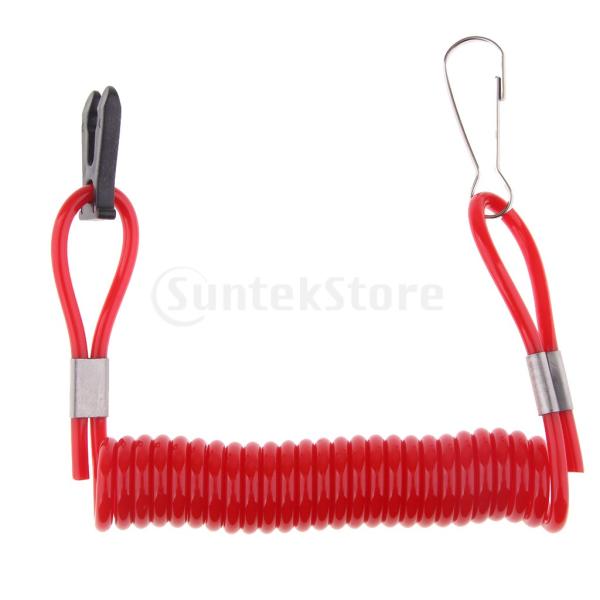 説明: 100％新品全体のワイヤ長さ（ストレッチなし）：10cm キルスイッチの安全テザーです。 スズキ船外機用モーターに適合赤色パッケージに含まれるもの: 1ピースアウトキルスイッチストラップ......