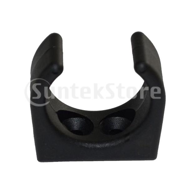 説明:数量：1強くて耐久性のあるナイロン分割パドルロッドホルダークリップをピース。 測定：直径が1/1/4 "直径のポールチューブを取り付けます。 使い方も簡単です。 しっかりと固定されるように、ツインマウント固定穴をフラッシュします。 ボ...