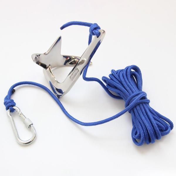 説明:アイテム:ボートアンカー.クロー/ブルーススタイル材質:このブルーススタイルのアンカーは.高品質の316ステンレス鋼でできており.錆びず.丈夫で耐久性があり.長寿命です.特徴:高度に研磨され.滑らかで半透明で.その小さな形状はアンカー...