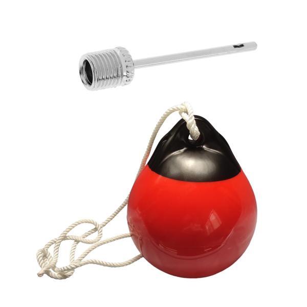 説明:[衝突防止設計]丸型ボートフェンダーボール.ボート保護マリン係留ブイは.ボートが水中の他の物体と衝突するのを効果的に防ぎ.ボートドッキングの安全性を大幅に向上させます.[厚みのある素材]厚みのあるインフレータブルマリン係留ブイは.高品...