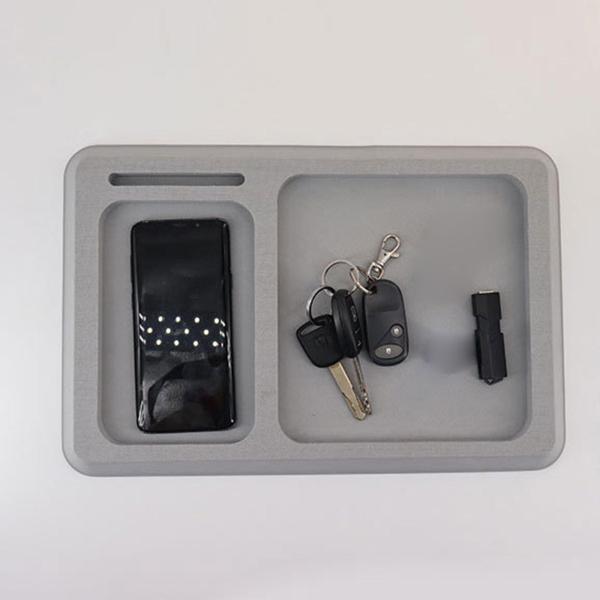 説明:[高品質]: 電話ボートダッシュホルダーは高品質のEVA素材で作られており.耐久性があります.[完璧なデザイン]:分類するのに便利なマルチコンパートメントデザイン.[特徴]: 滑り止め.軽量.取り付けが簡単.[用途]: 電話.鍵などを...