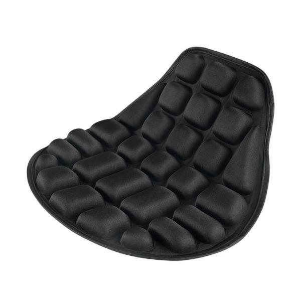 バイク用シートクッション、通気、洗濯可能、快適、衝撃吸収、3D通気、丈夫、エアクーリング、バイク用シートパッド