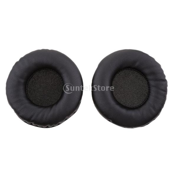 Dovewill 80mm 1ペア ヘッドホンに対応 イヤパッドカバー 交換用 イヤークッション 耐久性 軽量 柔らかく快適