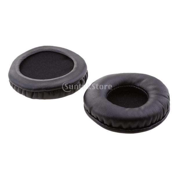 Dovewill 80mm 1ペア ヘッドホンに対応 イヤパッドカバー 交換用 イヤークッション 耐久性 軽量 柔らかく快適