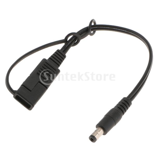 KESOTO SAE-DC5521延長ケーブル アダプタケーブル 18AWG 10A 太陽電池/自動車バッテリーなど用 接続 200mm