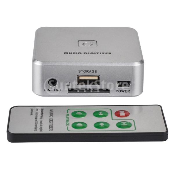 仕様:材質:ABSストレージメディア:USBドライブ.SDカードオーディオ入力:3.5mmオーディオ.2  / Rオーディオオーディオ出力:3.5mmオーディオコンバーターフォーマット:MP3ビットレート:128Kbpsユーザーインターフェ...