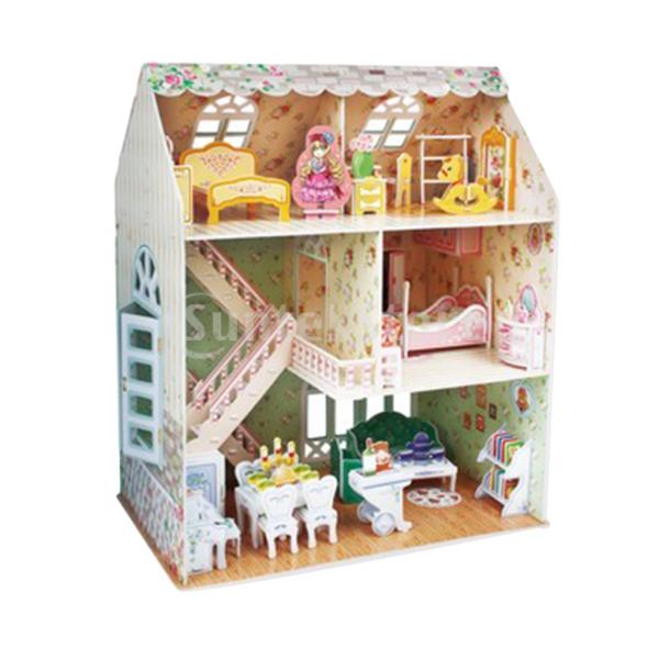 1 24ミニチュアドールハウス家具キット手作りミニヴィラの建物モデル Dejapan Bid And Buy Japan With 0 Commission