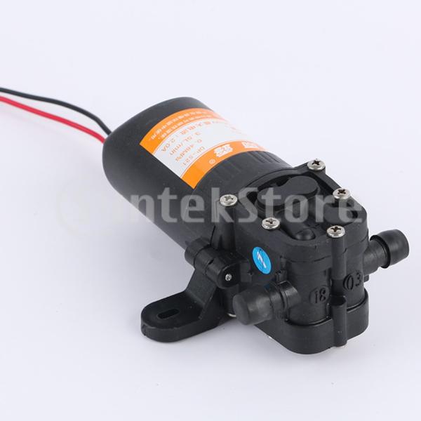 12ボルトdcウォーターポンプ自吸式洗車ポンプ電動スプレーポンプ2脚 超歓迎された