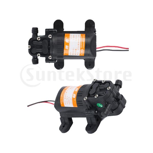 12ボルトdcウォーターポンプ自吸式洗車ポンプ電動スプレーポンプ2脚 超歓迎された