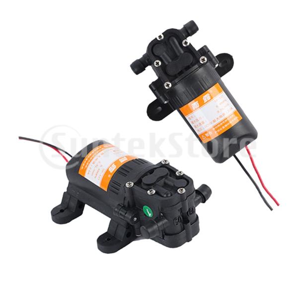 12ボルトdcウォーターポンプ自吸式洗車ポンプ電動スプレーポンプ2脚 超歓迎された