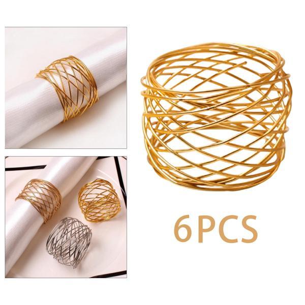 説明:パッケージに含まれるもの:6 *メタルメッシュワイヤーナプキンリング.このパーティーナプキンリングは.再利用可能で.安価で.耐久性があります.耐久性のあるナプキンバックル:これらのナプキンリングホルダーは.複数の用途に耐える耐久性のあ...