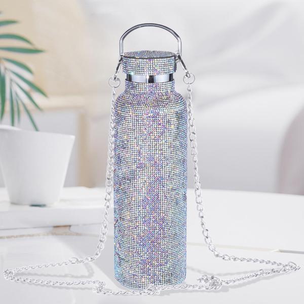 ダイヤモンドウォーター（新品未開封） ポータブルダイヤモンドバキュームカップ500ml/17ozグリッター