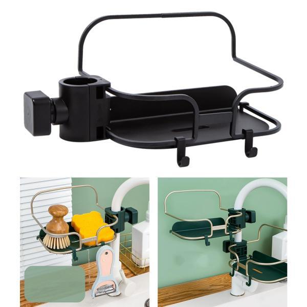 説明:材料:私たちのキッチンシンクオーガナイザーラック蛇口は.鉄とプラスチックの材料でできており.耐食性.耐傷性があり.変形しにくいです.強力な支持力により.蛇口スポンジホルダー上でこれが何年も続くことが保証されます. 2 in 1デザイン...