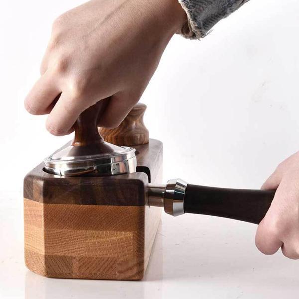 コーヒーマシンドリンクショップ用エスプレッソノックボックスウッド