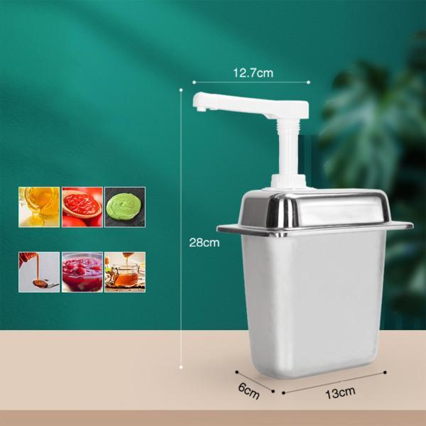 Vtsmax 業務用自動シロップディスペンサー 大容量8.5L 304ステンレス