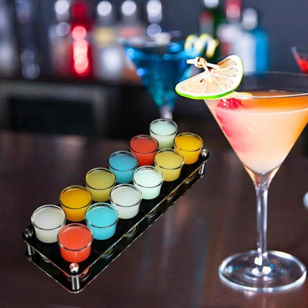 説明:素材:ワイングラスホルダーはアクリルとステンレス素材を採用しており.耐久性があり.長くご愛用いただけます.大容量: 家庭用ワイングラスホルダーは.12個の小さなワイングラスを収納でき.便利に使用できます.サイズ: 31cmx10.5c...