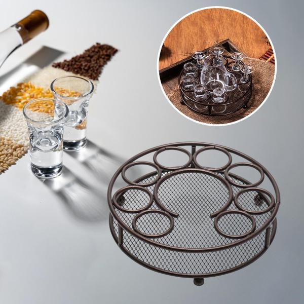 説明:高品質:耐久性のある高品質の金属材料で作られています.完璧なデザイン: カップホルダーはシンプルで美しく.通気性に優れています.金属棒.頑丈.特長: 軽量でお手入れ簡単.該当するもの:家庭.ホテル.KTV.パーティー.休日などに適して...