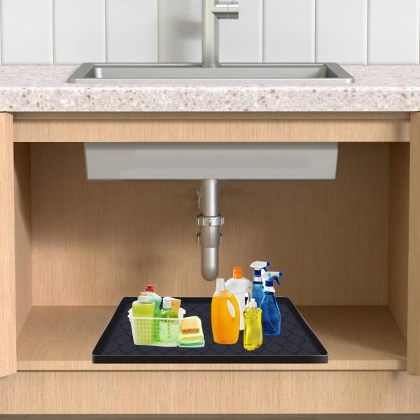 説明:[柔軟なシリコンと排水穴の設計]排水穴のユニークなデザインのシンクマットにより.マットを動かさずに素早く排水できます.排水穴を押すだけで水が流れ落ちます[強化エッジデザイン]このキッチンキャビネットトレイとプロテクターマットは.こぼれ...