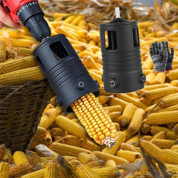 トウモロコシ脱穀機ハンドドリル多機能トウモロコシの皮むき