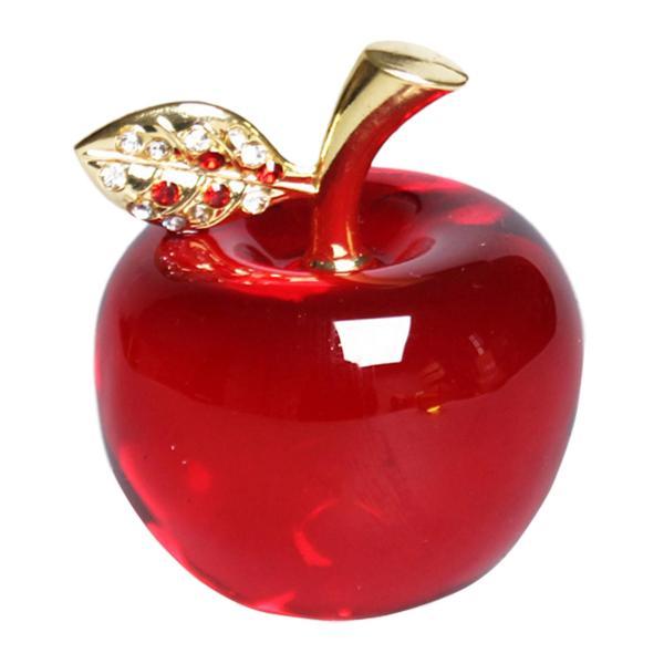説明:[絶妙]鮮やかな赤色のこのアップルペーパーウェイトクラフトデコレーションは.複雑なディテールが施されたガラス製です.見事な装飾品としてだけでなく.機能的なペーパーウェイトとしても機能します.[シンボル]赤いリンゴは収穫の象徴としてよく...