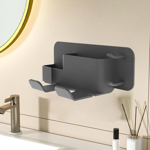 説明:[素材]: この壁掛けヘアドライヤーラックはプラスチック製で.耐久性と長寿命を保証します.[サイズ]:ドライヤーホルダーラックの寸法は26.55cmx13.216cmx9.8cmで.ヘアドライヤーをしっかりと保持するのに十分なスペース...