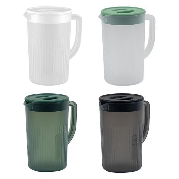 説明:[丈夫な素材]: 蓋付きのウォーターピッチャーは厚手のPP素材で作られており.丈夫で.高温や低温に強く.落下にも強く.長期間の使用が可能です. [注ぎやすい]: 水差しには水注ぎ口が付いており.スムーズに水が出ます.注ぎ口にフィルター...