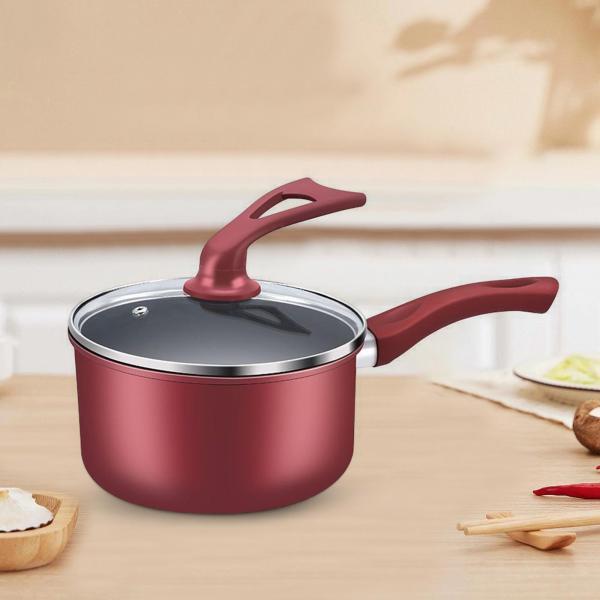 説明:[ノンスティックでお手入れ簡単]: この16cmの鍋は物理的なノンスティック表面が特徴で.水だけで簡単に洗えて.跡が残りません. [高品質素材]: 鉄製のこの鍋は頑丈で長持ちするように設計されています. [理想的なサイズ]: 直径16...