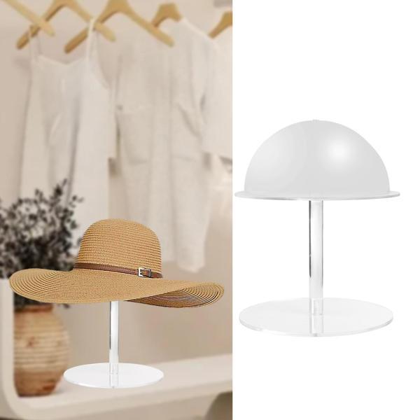説明:[プレミアム素材]: 帽子スタンドはアクリル素材で作られており.帽子のディスプレイがより目を引くようになります. [円形サポート]: 帽子ラックスタンドは安定したサポート構造を備えており.帽子を効果的にサポートし.変形を防ぎます. [...