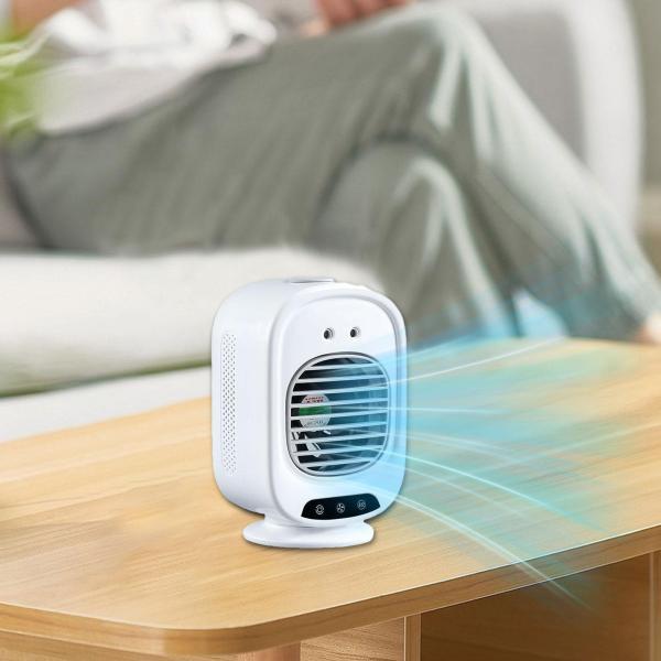 回転しない屋内小部屋デスクトップ用ポータブルエアコン加湿エア