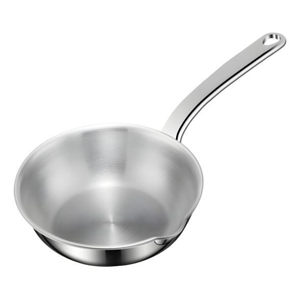 説明:[家庭用キッチン調理器具]: ミニソースパン調理鍋.鍋の直径13cm/5.12インチ.高さ4cm/1.57インチ.ハンドル14cm/5.51インチ.容量:380ml. [プレミアム素材]ステンレススチール素材で作られ.5層の厚みのある...