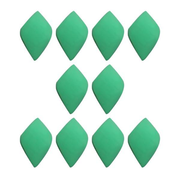 10 個ボディペイントスポンジバルクフェイスペイントスポンジ落書き用品グリーンブロック用