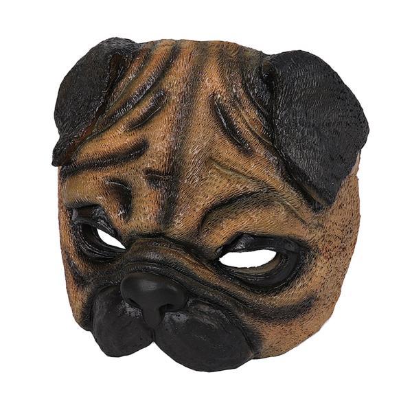 パグマスク コスプレ衣装 ドレスアップ ロールプレイ パグマスク マスカレードマスク プロムパーティーの記念品 ステージパ