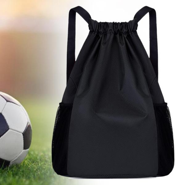 説明:[ドローストリングデザイン]: ドローストリングバックパックはドローストリングデザインで閉じられており.物が落ちる心配がありません.バスケットボール.サッカーボール.テニスラケットなどを持ち運ぶことができます. [プレミアム素材]: ...