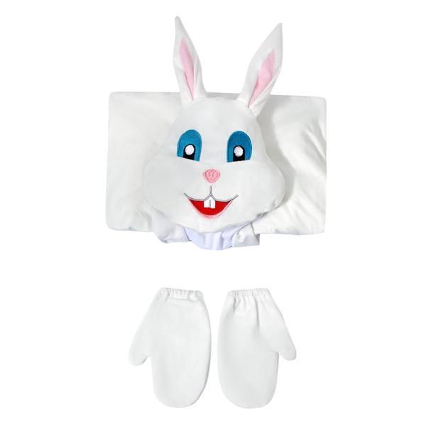 イースター ラビット コスチューム フード付き かわいい イースター バニー コスチューム コスプレ ギフト プロム用 XL
