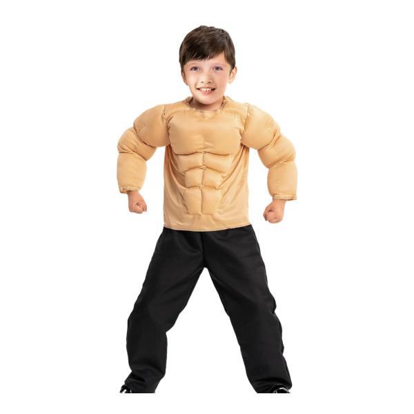 ハロウィン マッスルシャツ コスチューム 子供用 ソフト カーニバル パーティー 男の子用 S
