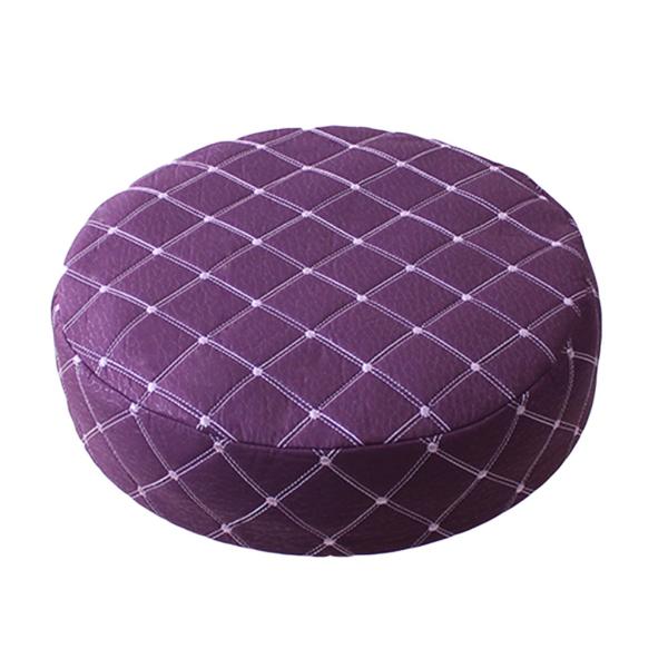 ネネレオ Yahoo 店Perfeclan カバー 保護 - 弾性 椅子 紫 チェアシートカバー 全6色 ユニーク ラウンド クッション きれい