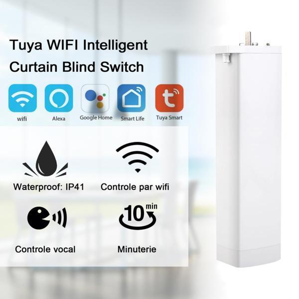 電動カーテンローラーリモコンWiFiスマートローラーアプリコントロールブラインドシェードシャッターカーテンドライブモーターカーテンオープナー